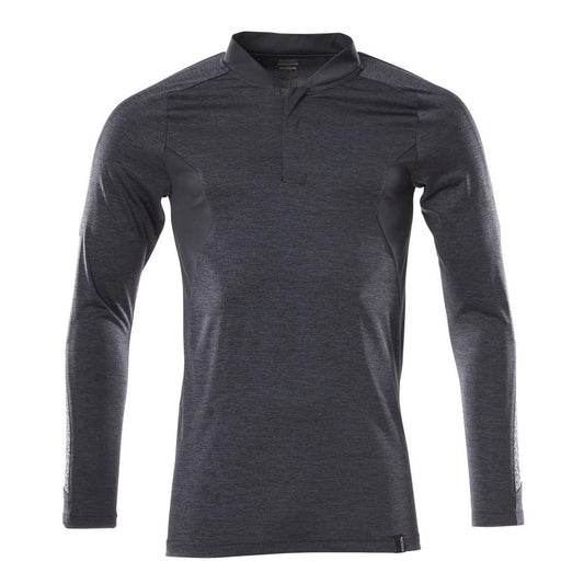 Polo-Shirt mit COOLMAX® PRO, Langarm Polo-shirt