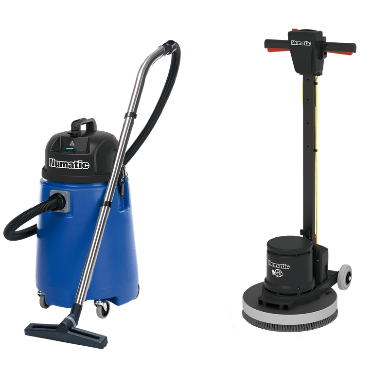 Numatic ESM-Set 5C HFM-1515R + SC-Bürste + Wassersauger WV-800-2 | Packung (1 Stück)