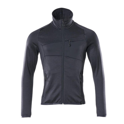 Fleecepullover mit Reißverschluss Microfleecejacke