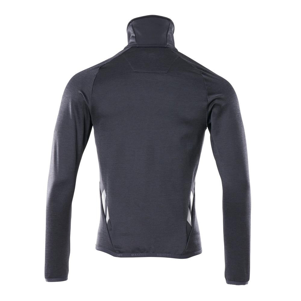 Fleecepullover mit Reißverschluss Microfleecejacke