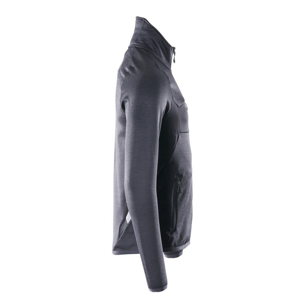 Fleecepullover mit Reißverschluss Microfleecejacke