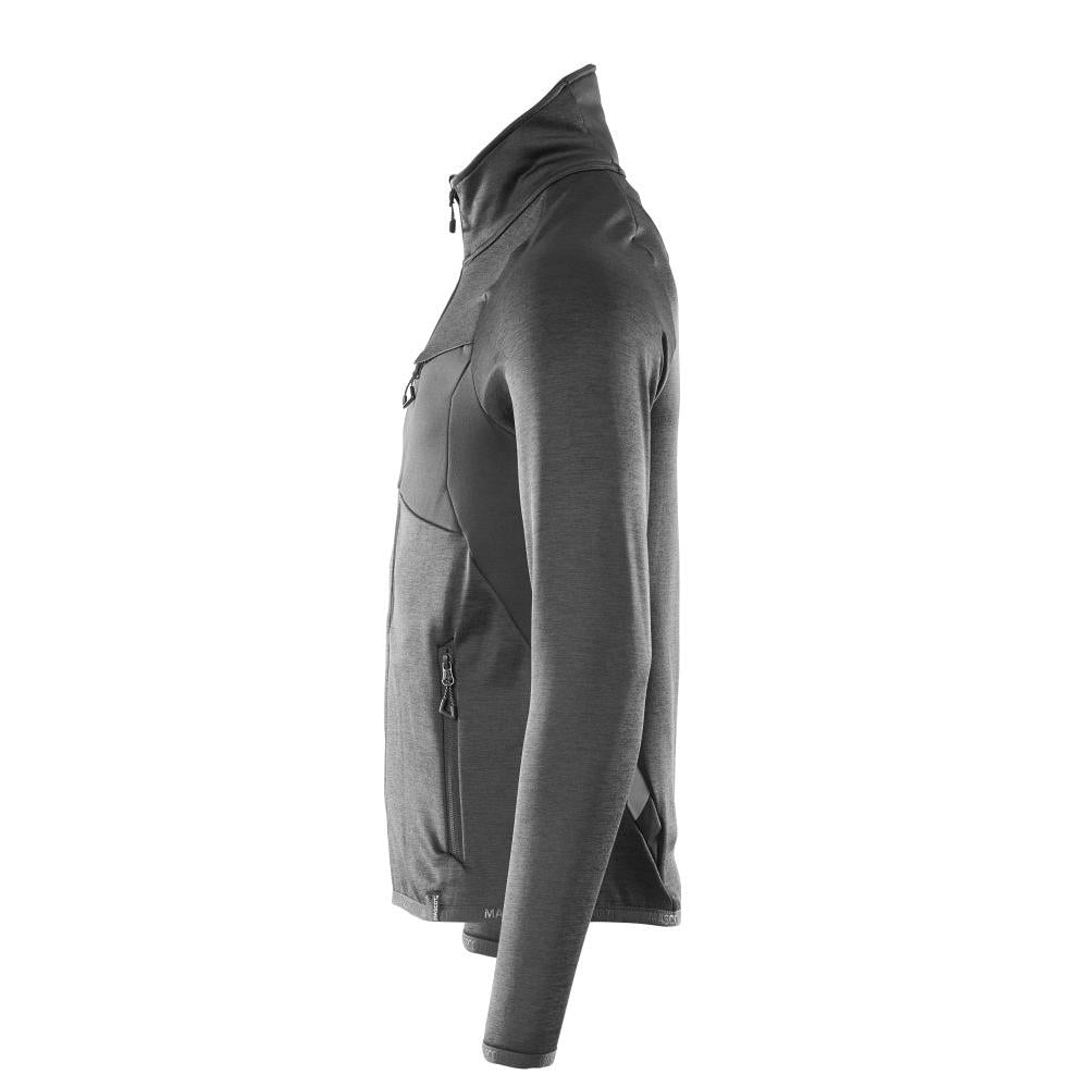 Fleecepullover mit Reißverschluss Microfleecejacke