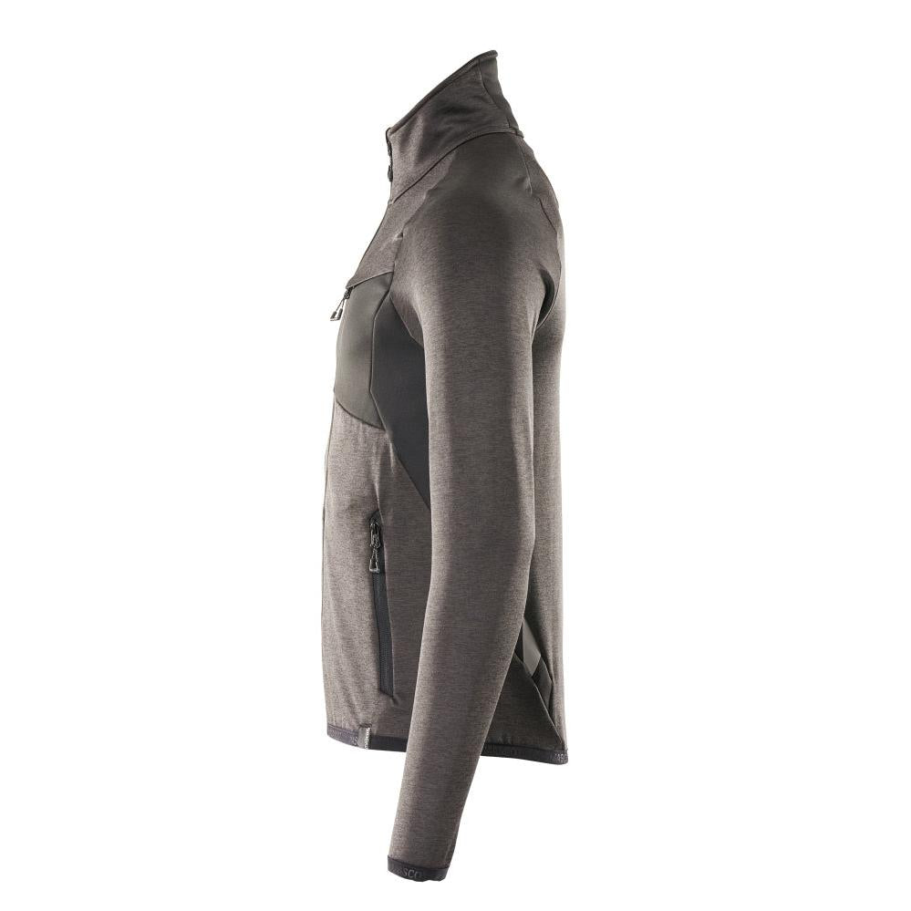 Fleecepullover mit Reißverschluss Microfleecejacke