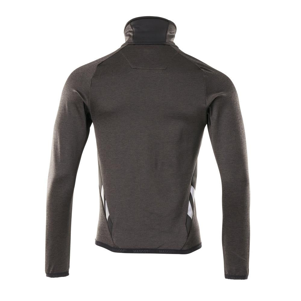 Fleecepullover mit Reißverschluss Microfleecejacke