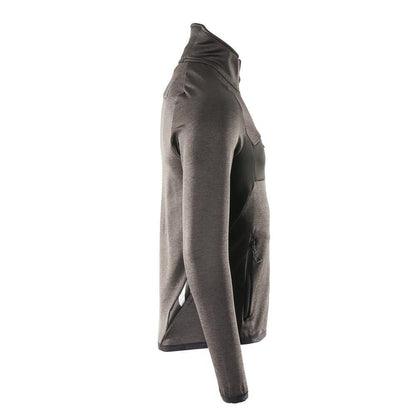Fleecepullover mit Reißverschluss Microfleecejacke