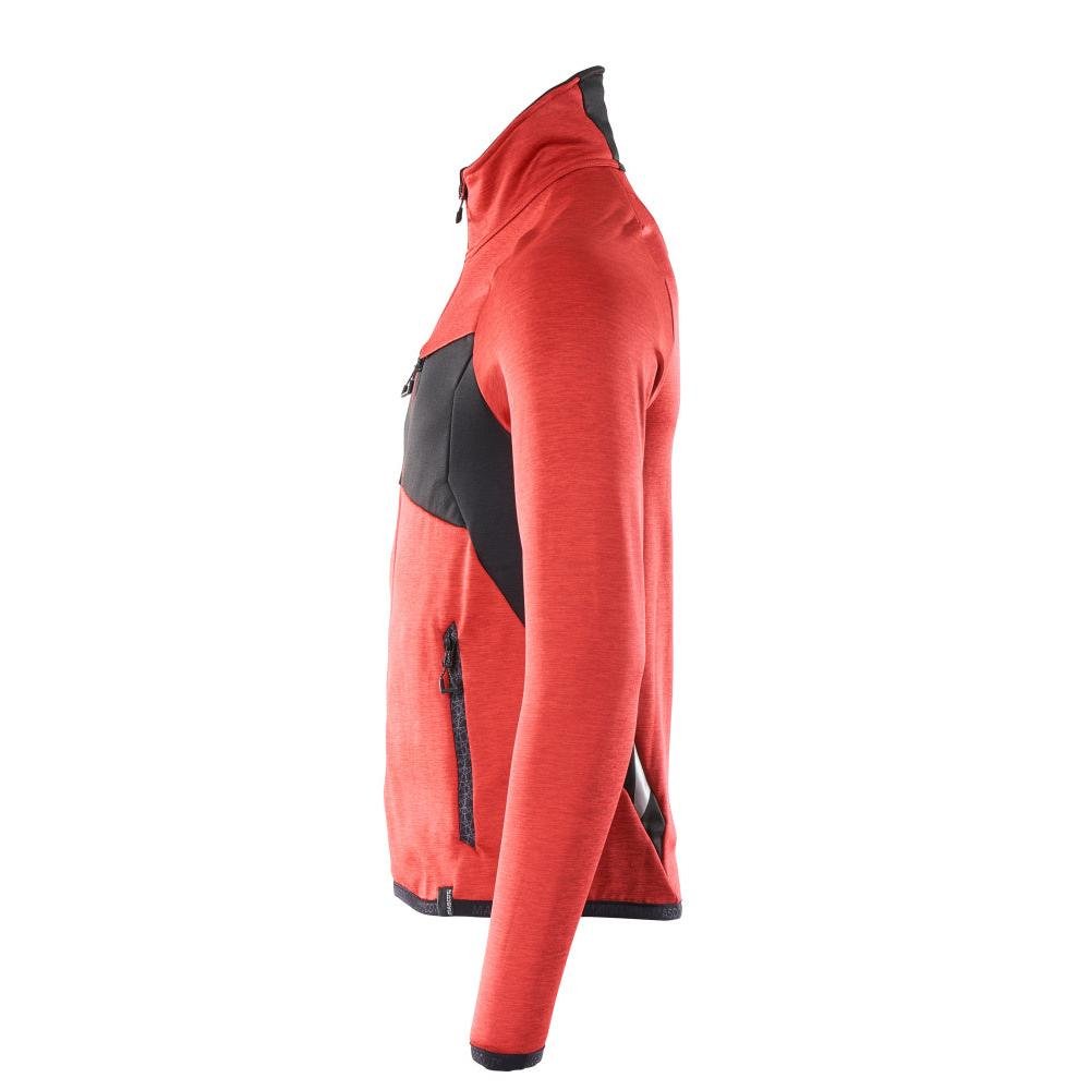 Fleecepullover mit Reißverschluss Microfleecejacke