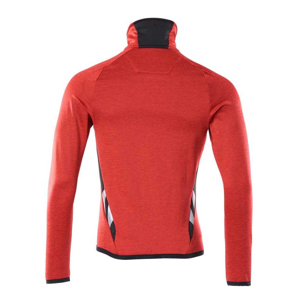 Fleecepullover mit Reißverschluss Microfleecejacke