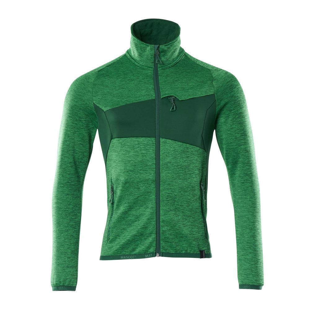 Fleecepullover mit Reißverschluss Microfleecejacke