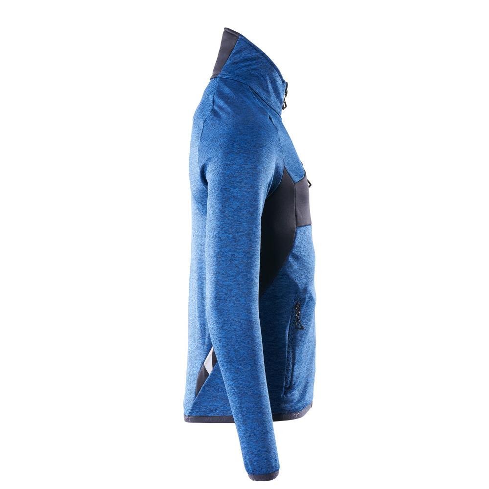 Fleecepullover mit Reißverschluss Microfleecejacke