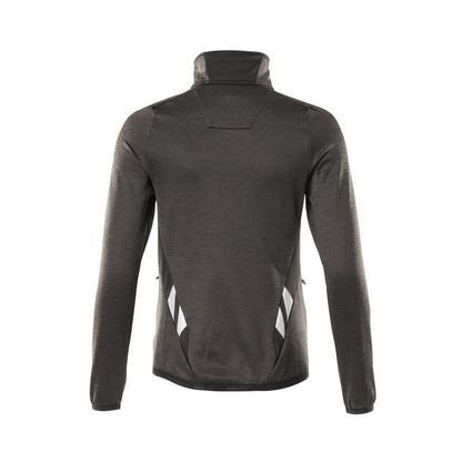 Fleecepullover mit Reißverschluss, Damen Microfleecejacke
