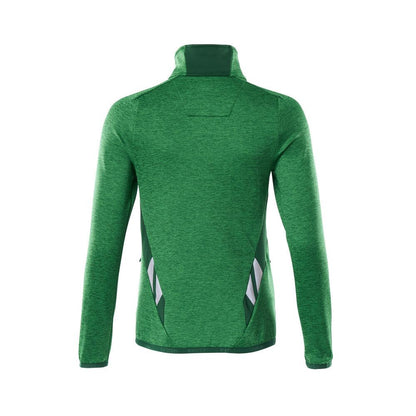 Fleecepullover mit Reißverschluss, Damen Microfleecejacke