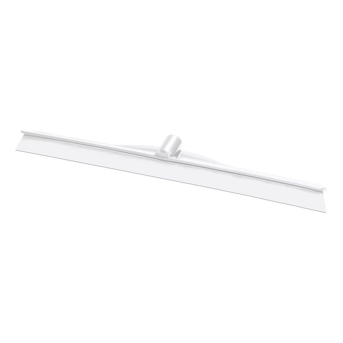 Abgebildet ist ein Nölle Profi Brush HACCP Wasserschieber Monobloc (PP/TPE, deutsches Gewinde) von Nölle Profi Brush Bürsten- & Pinseltechnik e.K., mit zentraler Stielbefestigung, auf einfarbig weißem Untergrund.