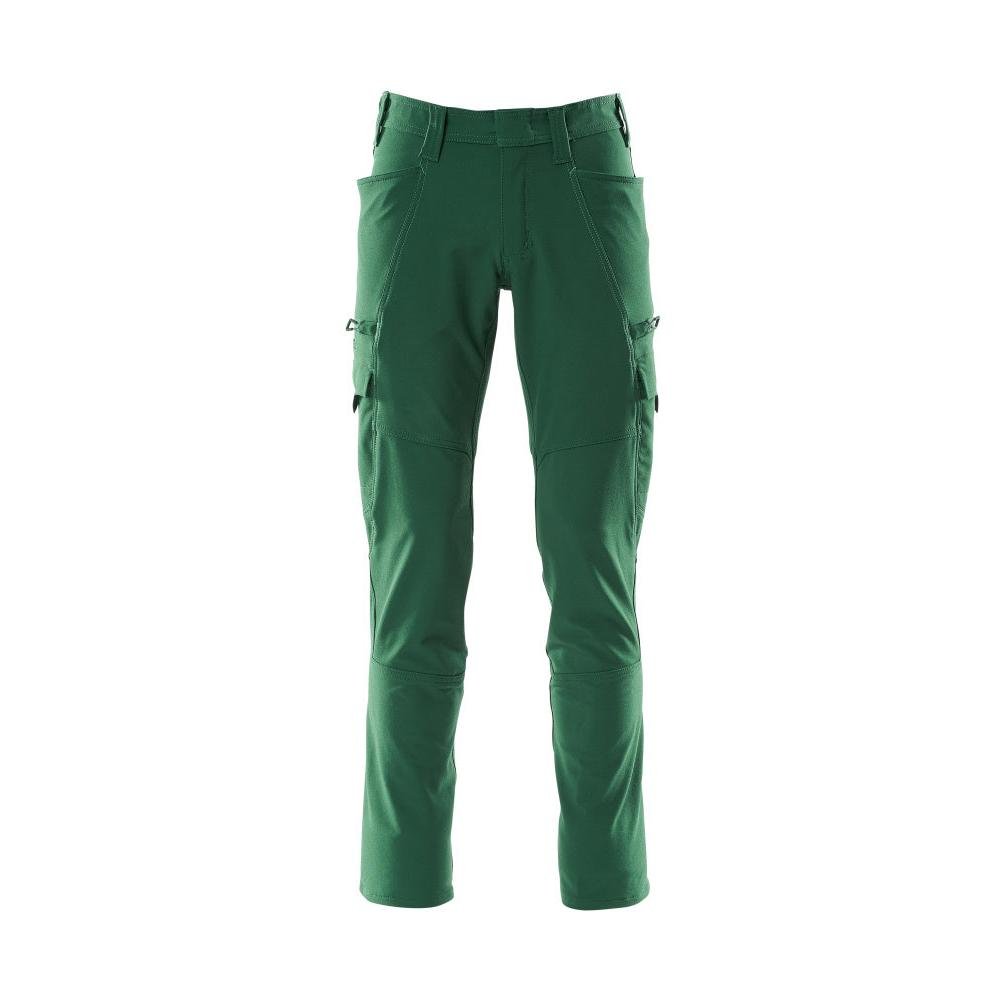 Pants, thigh pockets, ULTIMATE STRETCH pants, green