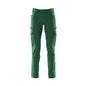 Pants, thigh pockets, ULTIMATE STRETCH pants, green