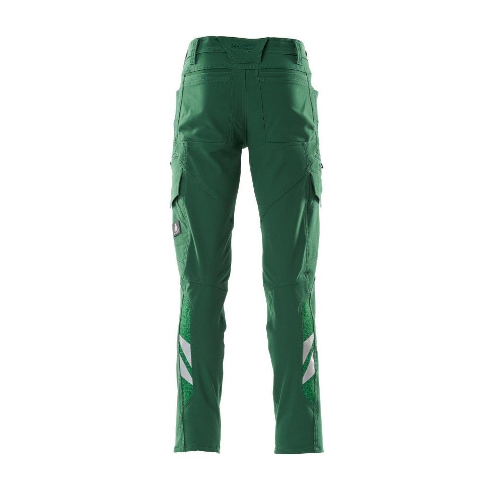 Pants, thigh pockets, ULTIMATE STRETCH pants, green