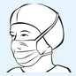 Hartmann Foliodress Anti-Splash Mask | Pack (40 pieces)