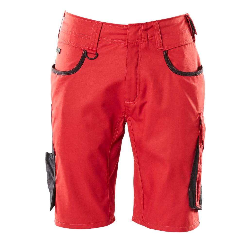 Shorts, light weight shorts, red/black