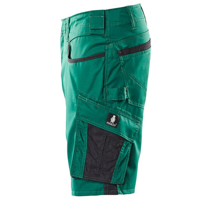 Shorts, geringes Gewicht Shorts, grün/schwarz