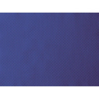 Eine Nahaufnahme der gleichmäßigen, strukturierten Oberfläche des Duni GmbH Papier-Tischsets dunkelblau 30x40 cm mit dezentem Punktmuster - ideal für Feste und Events. Die Packung enthält 500 Stück.