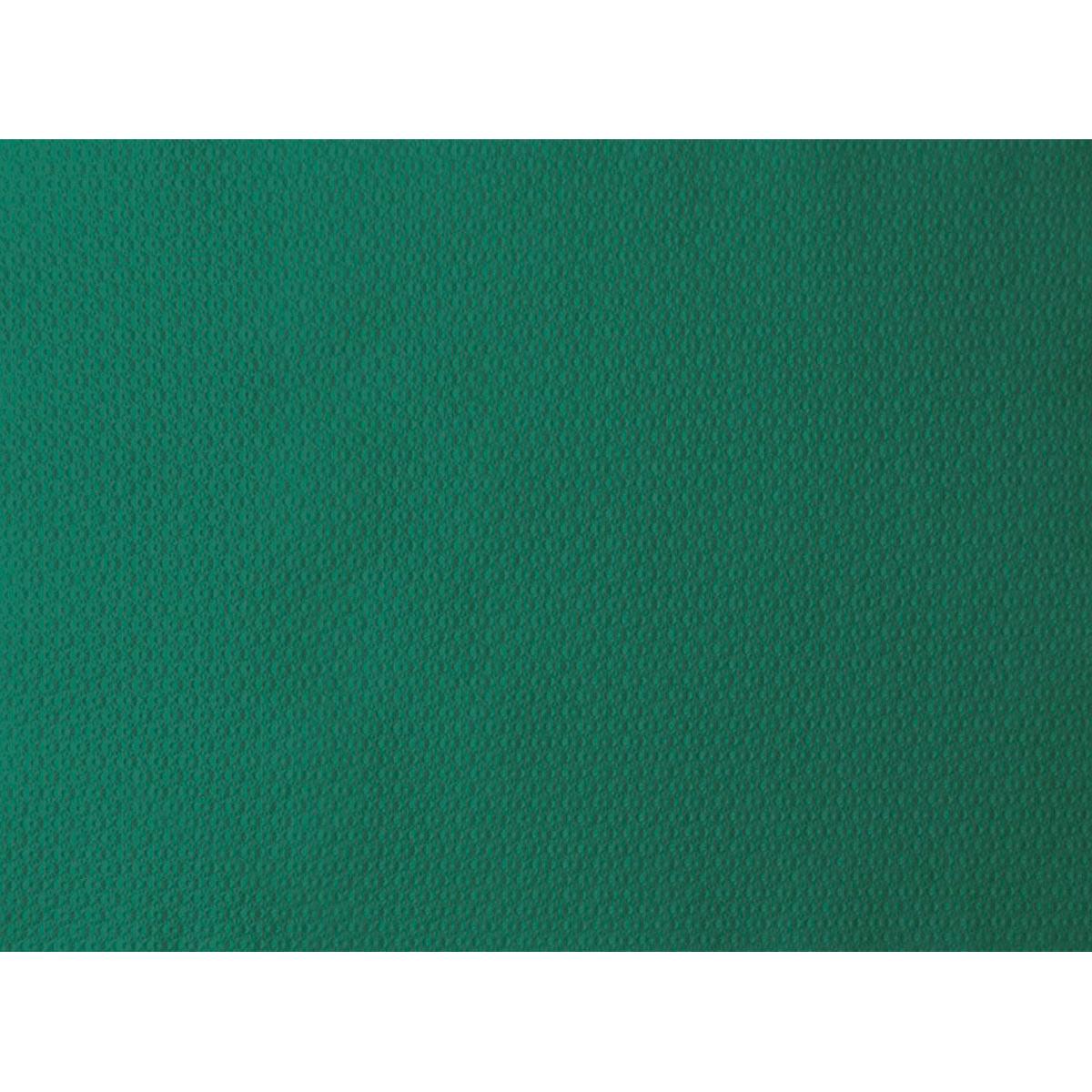 The close-up of the hunter green paper placemats 30x40 cm from Duni GmbH shows a finely dotted structure - perfect as a high-quality table decoration; available in a pack of 500.
