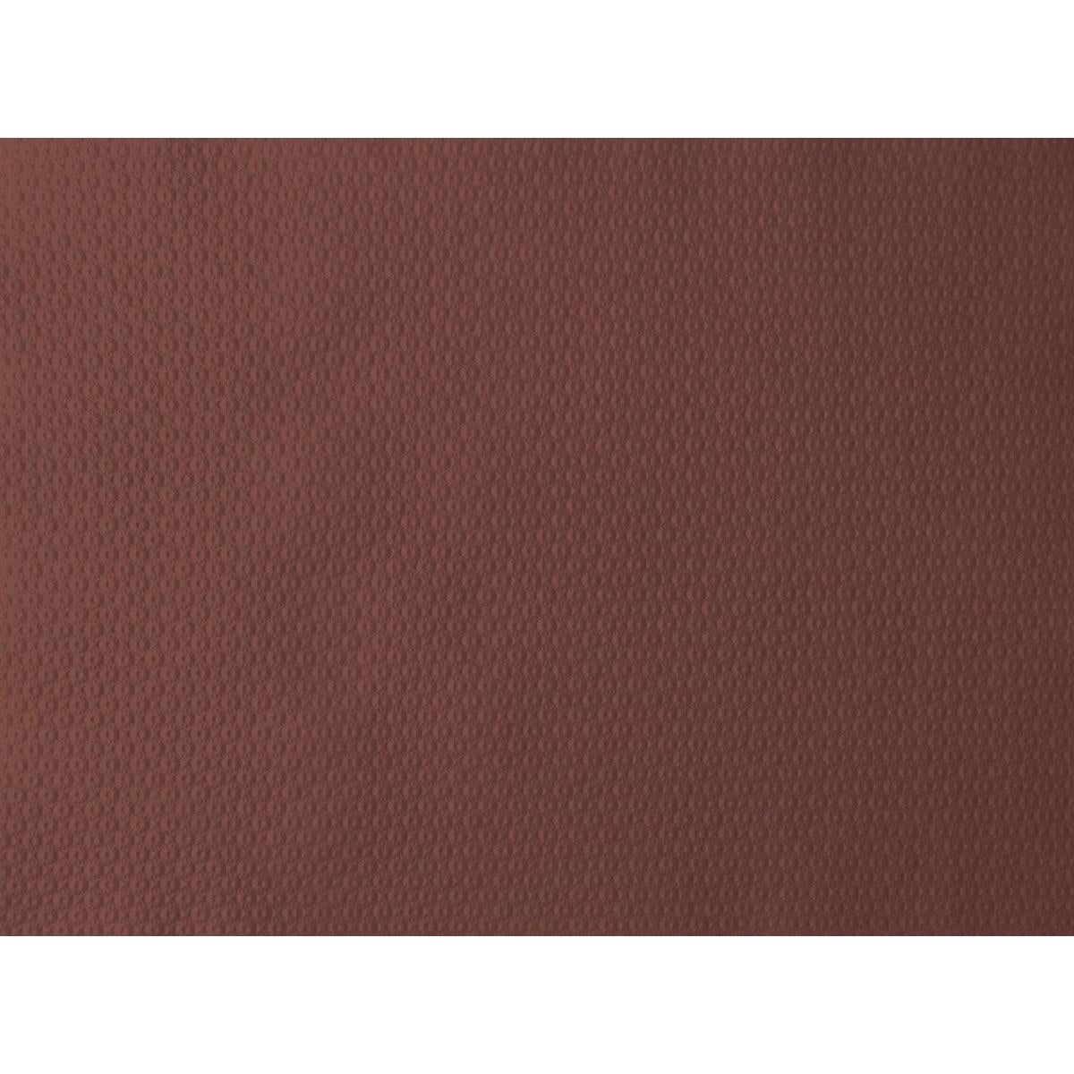 The close-up of the chestnut paper placemats 30x40 cm by Duni GmbH shows a subtly dotted structure - ideal for celebrations. The even lighting highlights the noble chestnut surface. Pack of 500 pieces.