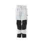 Hose mit Knietaschen, Damen, Diamond Hose, weiss