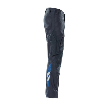 Hose mit Knietaschen, extra leicht Hose, schwarzblau