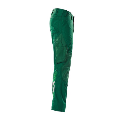 Hose mit Knietaschen, extra leicht Hose, grün