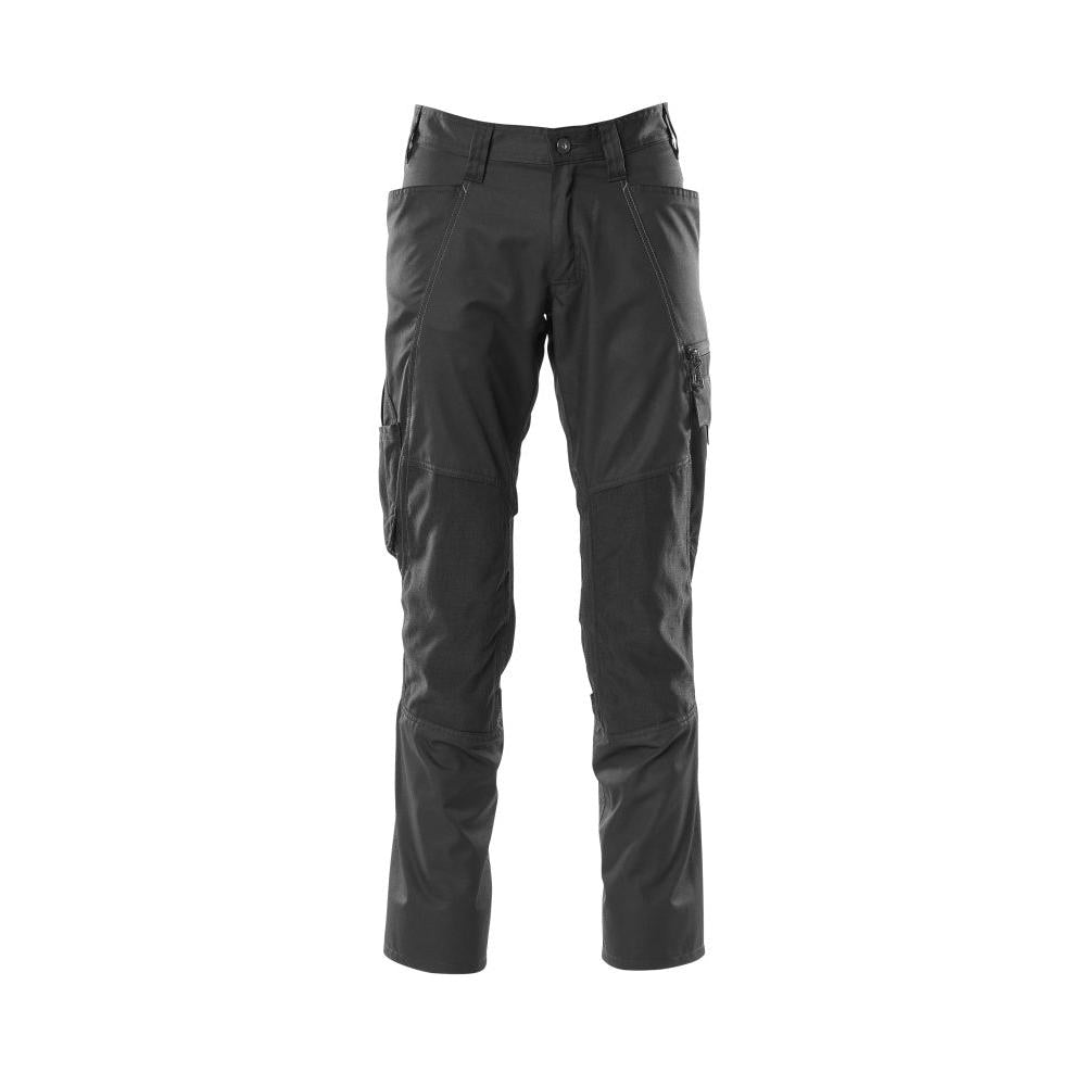 Hose mit Knietaschen, extra leicht Hose, schwarz