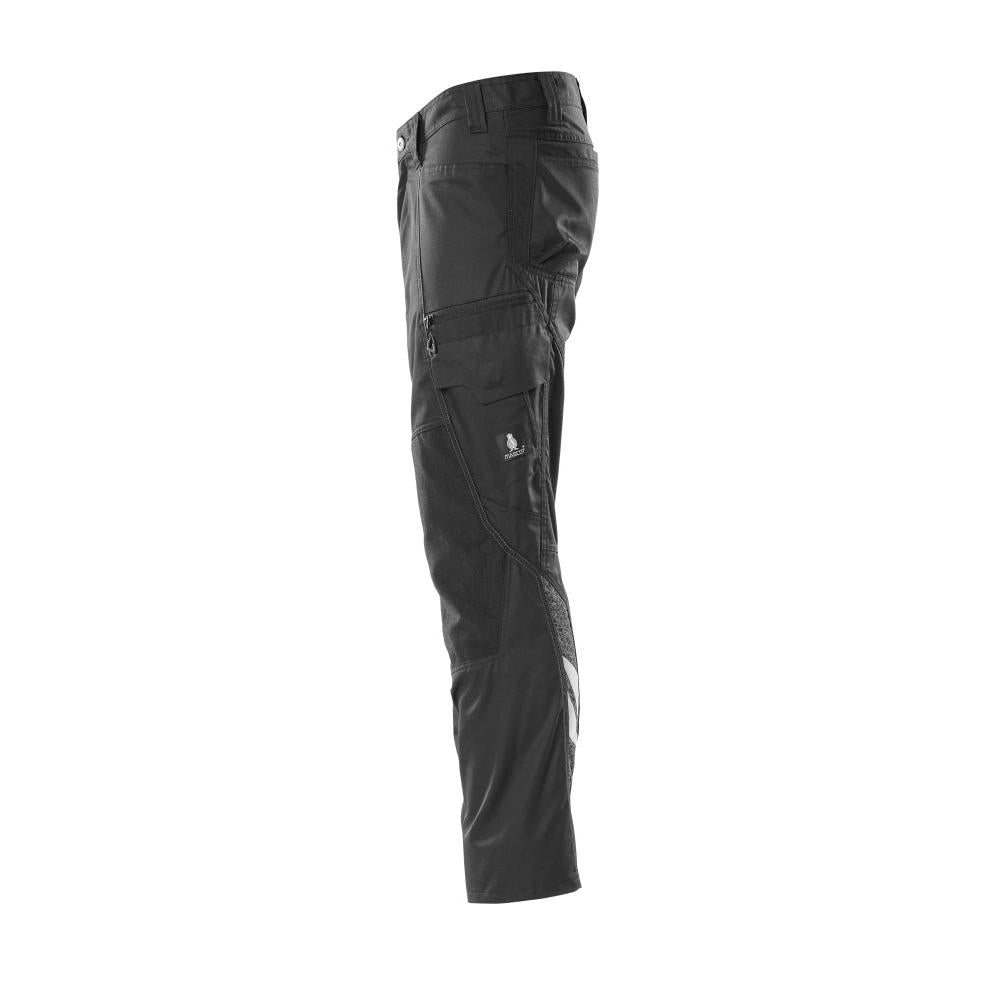 Hose mit Knietaschen, extra leicht Hose, schwarz