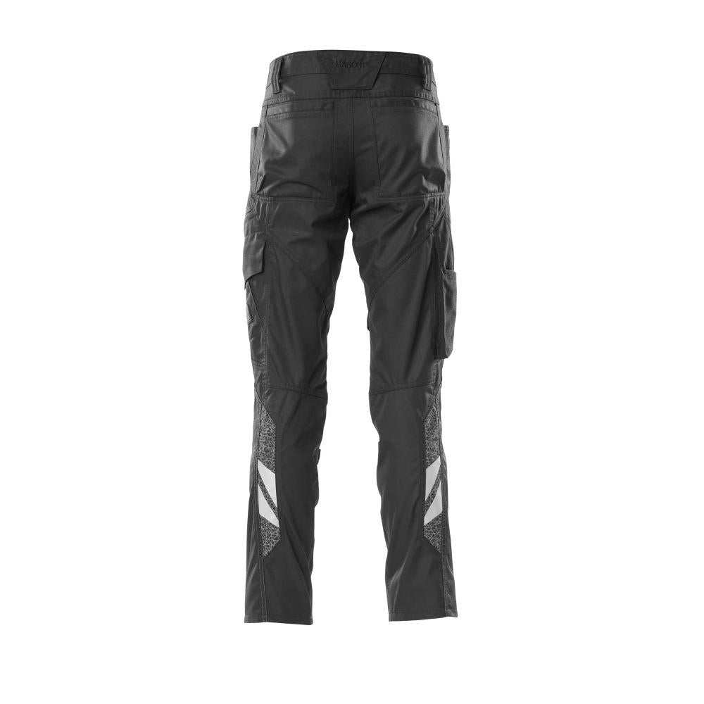 Hose mit Knietaschen, extra leicht Hose, schwarz