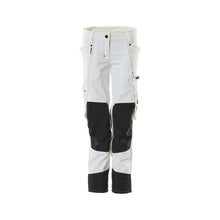 Hose mit Knietaschen, Damen, Pearl Hose, weiss