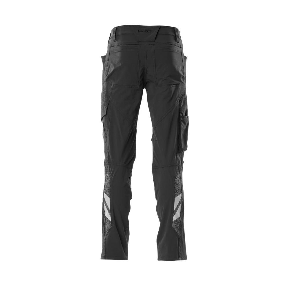 Pants, knee pockets, ULTIMATE STRETCH pants, black