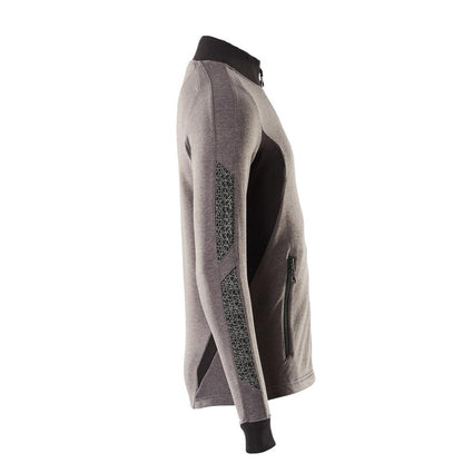 Zip-up sweatshirt, modern fit zip-up sweatshirt