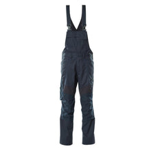 Latzhose, Knietaschen, Stretch-Einsätze Latzhose, schwarzblau