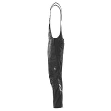 Latzhose, Knietaschen, Stretch-Einsätze Latzhose, schwarz
