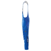 Latzhose, Knietaschen, Stretch-Einsätze Latzhose, azurblau