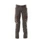 Hose mit Knietaschen, Stretch-Einsätze Hose, dunkelanthrazit