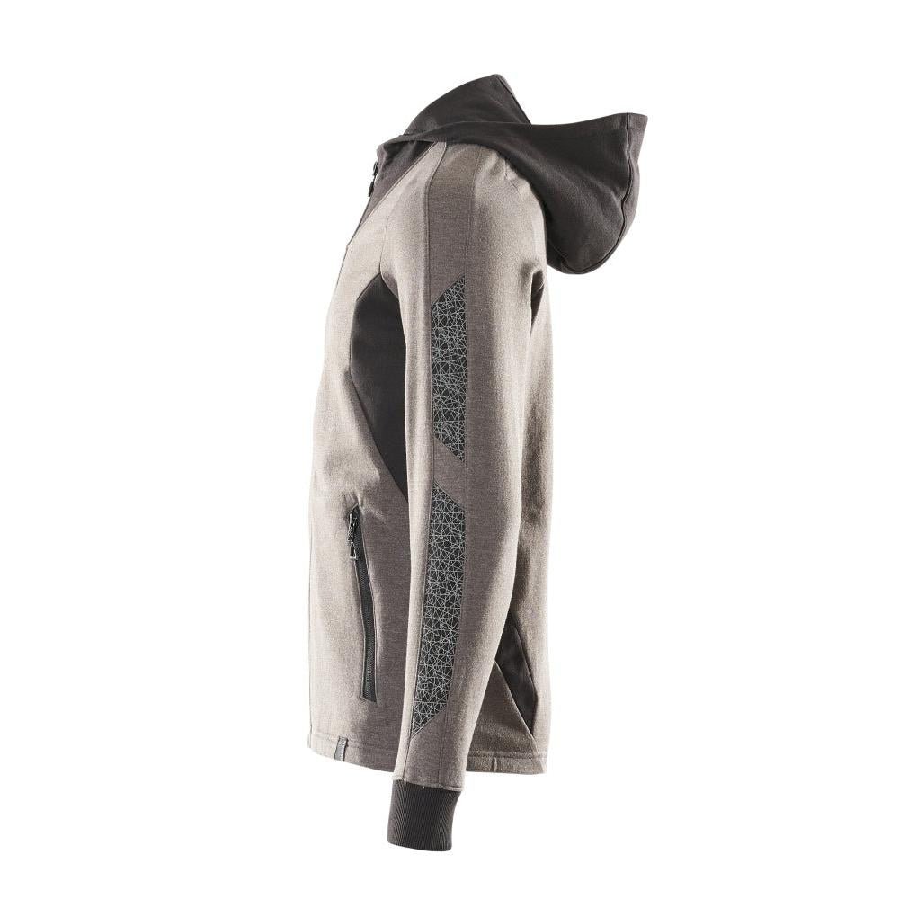 Hooded sweatshirt, modern fit zip-up sweatshirt
