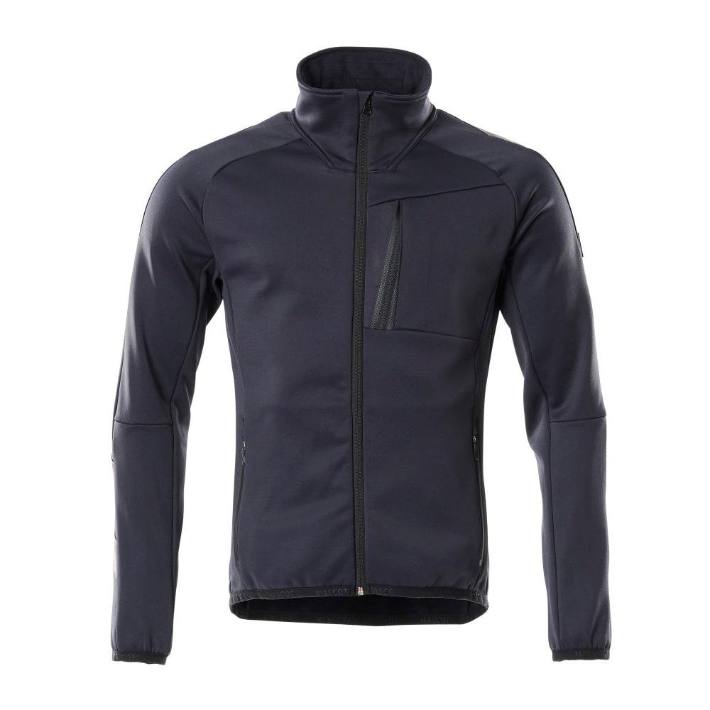 Fleecepullover mit Reißverschluss Microfleecejacke