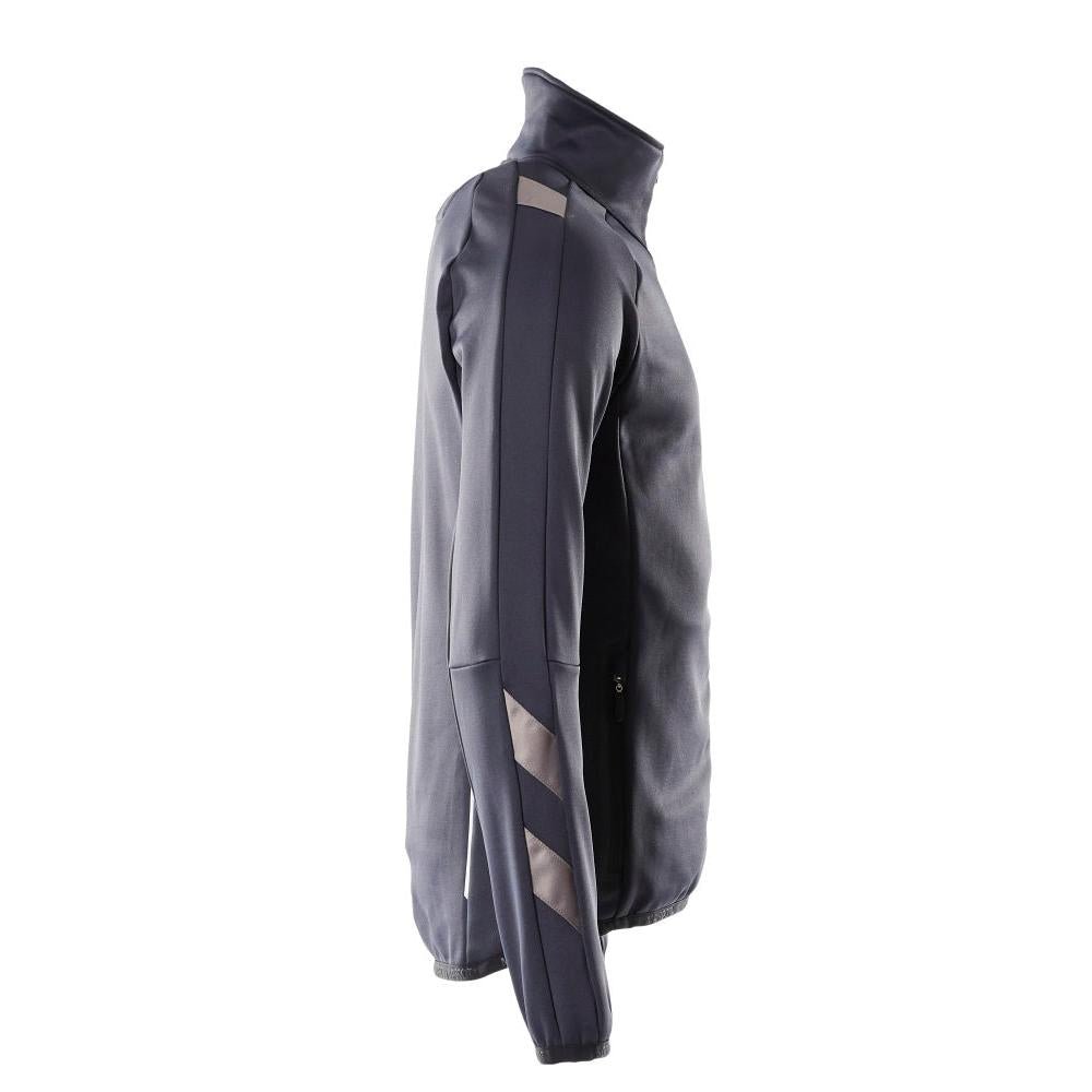 Fleecepullover mit Reißverschluss Microfleecejacke