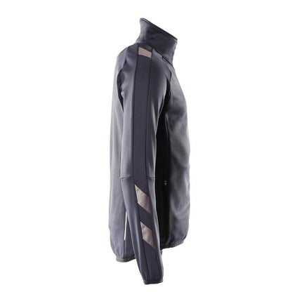 Fleecepullover mit Reißverschluss Microfleecejacke