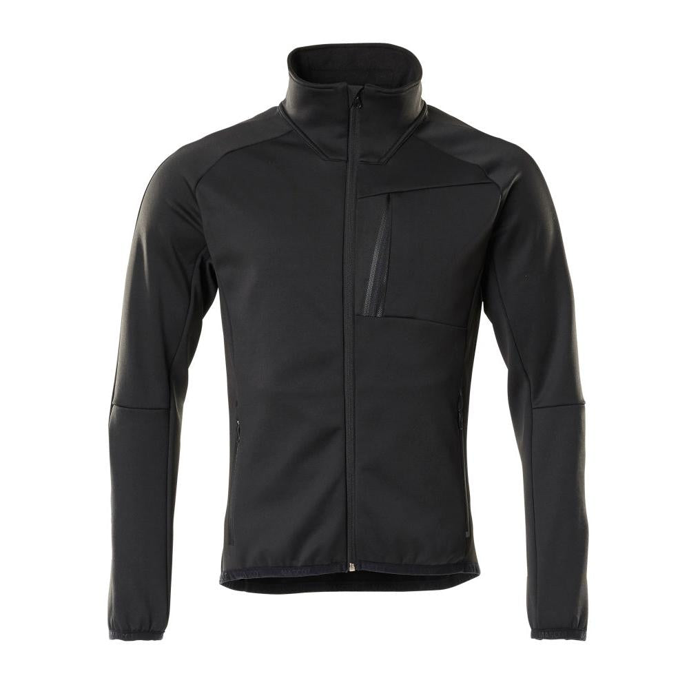 Fleecepullover mit Reißverschluss Microfleecejacke