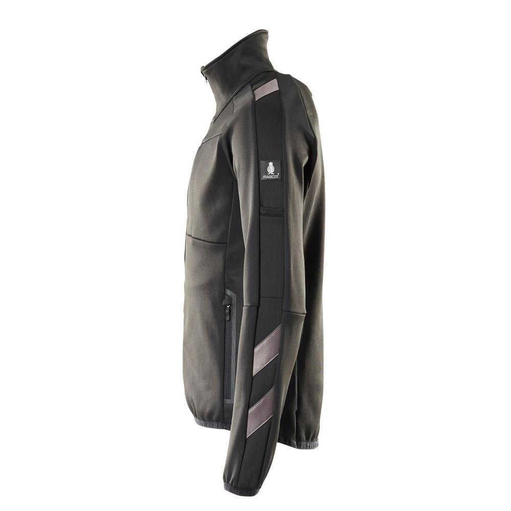 Fleecepullover mit Reißverschluss Microfleecejacke