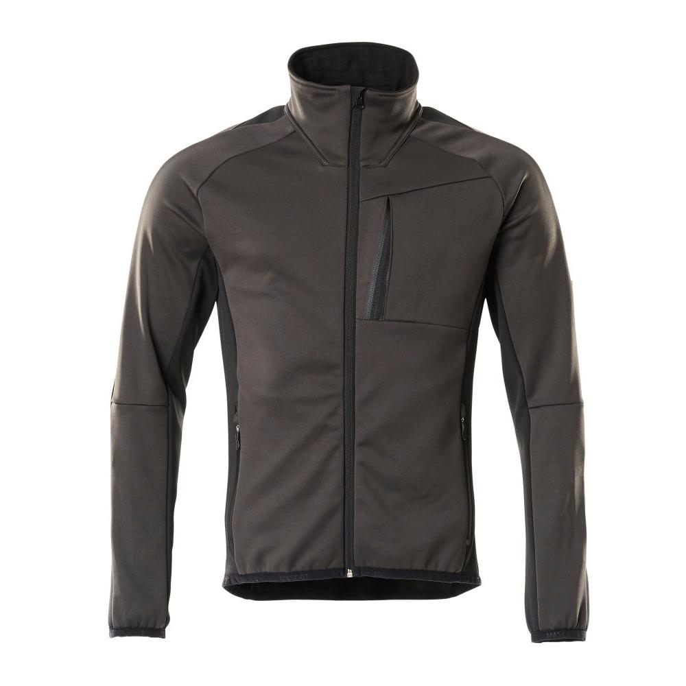 Fleecepullover mit Reißverschluss Microfleecejacke