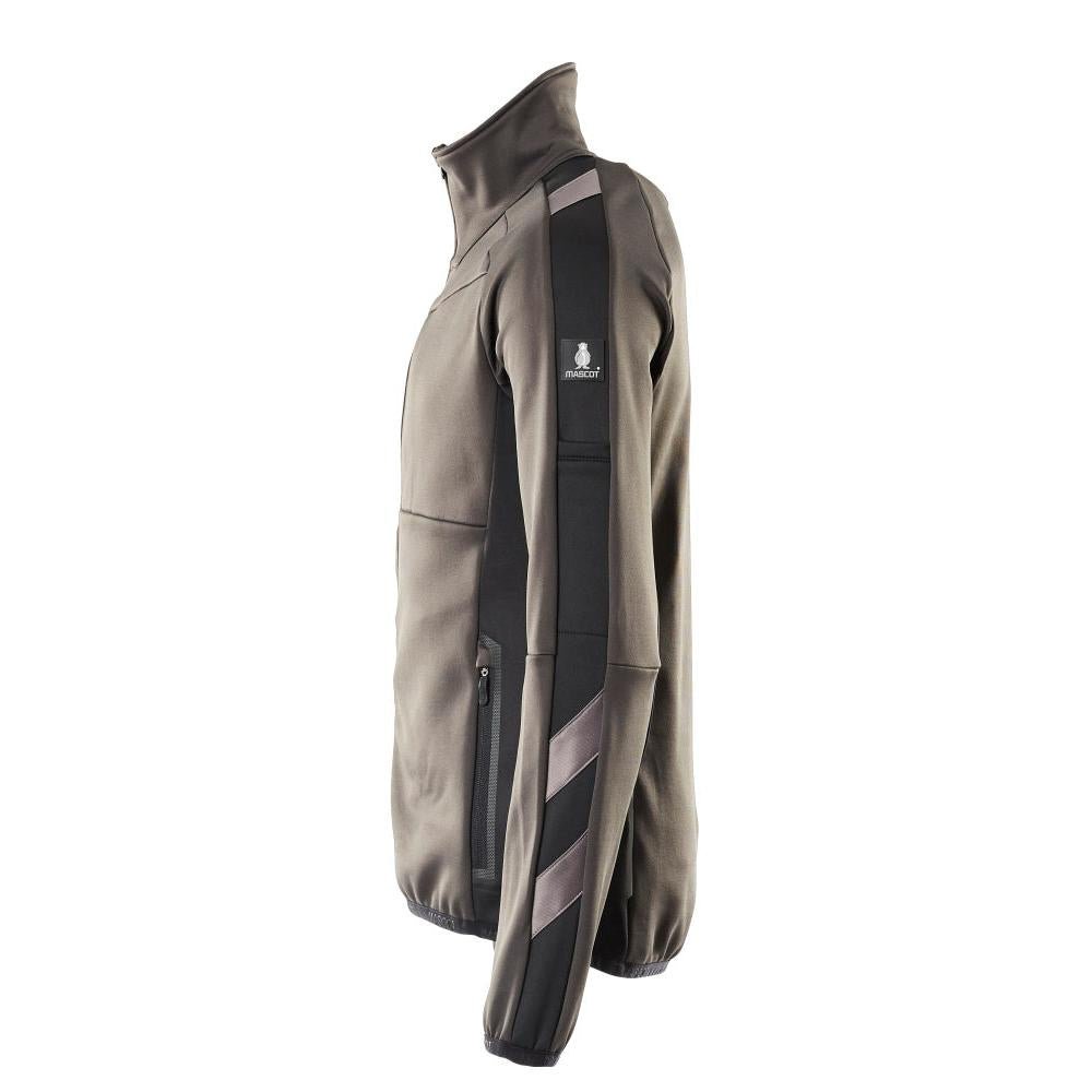 Fleecepullover mit Reißverschluss Microfleecejacke
