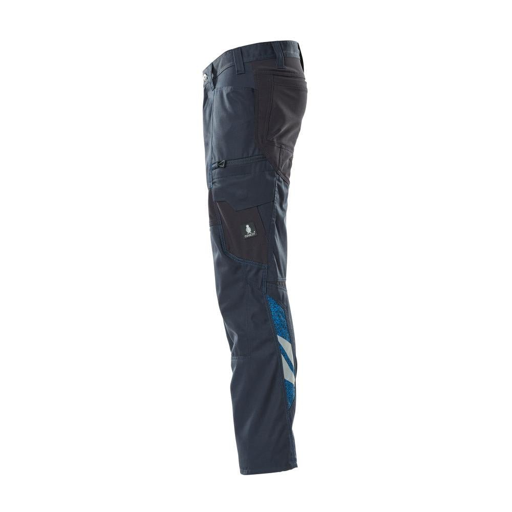 Hose, Schenkeltaschen, Stretch-Einsätze Hose, schwarzblau