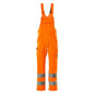 Latzhose, einfarbig Latzhose, hi-vis orange