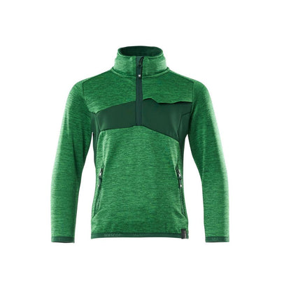 Fleecepullover für Kinder, kurzer Zipper Pullover für Kinder
