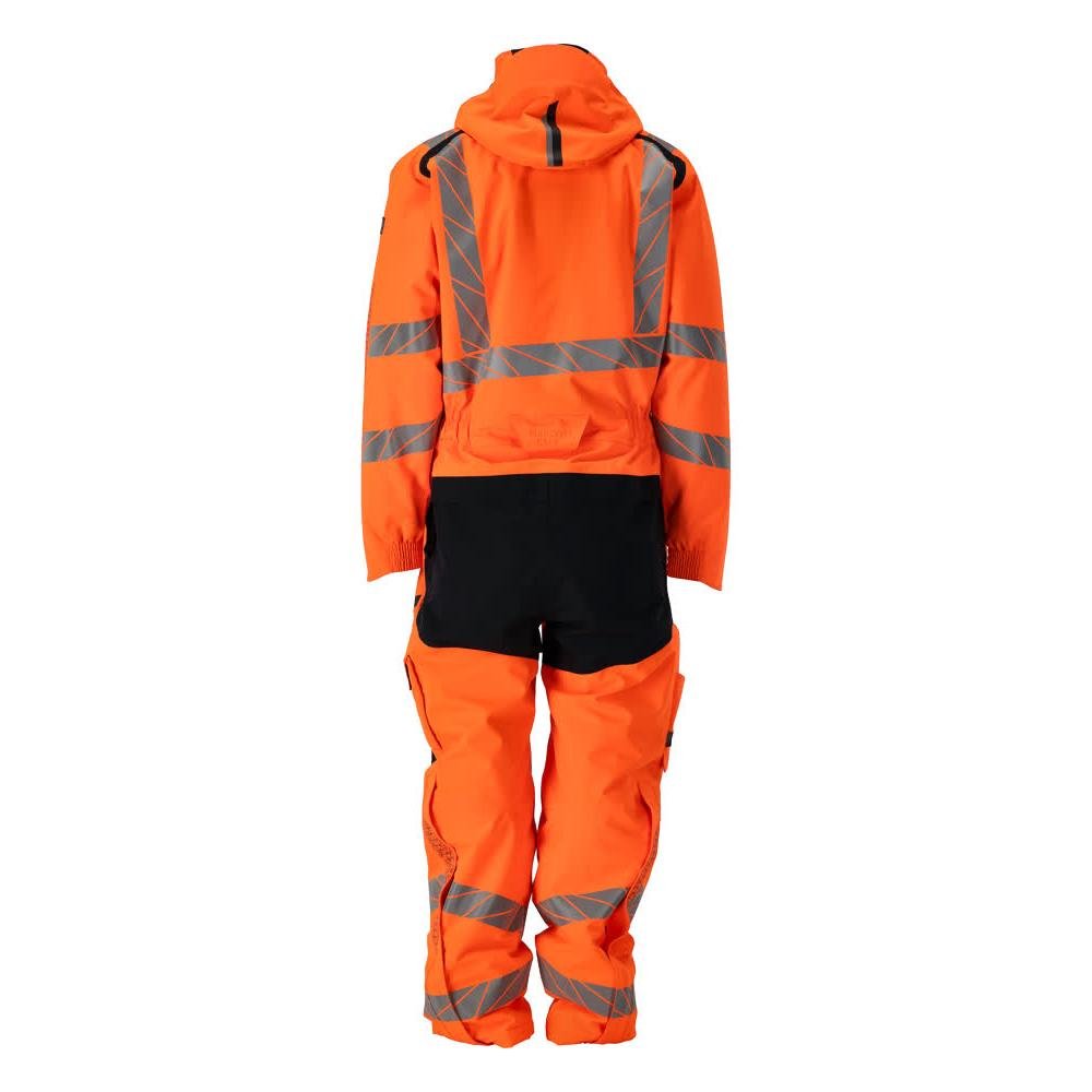 Winteroverall CLIMASCOT®, leicht Winterkombination, hi-vis orange/schwarzblau